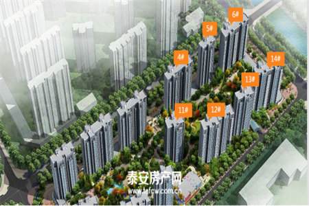 御景华庭3室2厅1卫全明户型带储藏室分期